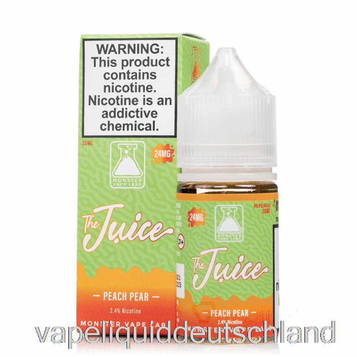 Pfirsichbirne – Die Saftsalze – 30 Ml 48 Mg Vape Deutschland